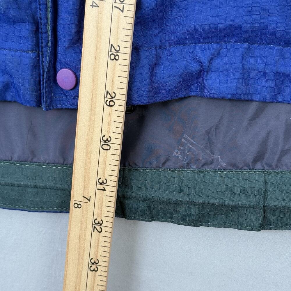 Patagonia Glade Runner Hooded Rain Jacket Cobalt Blue Men's Large Ripstop - Picture 8 of 11